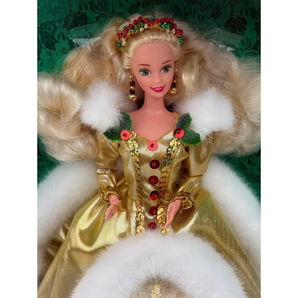 1994 Mattel Happy Holidays Special Edition Barbie Doll Factory Misprint NRFB